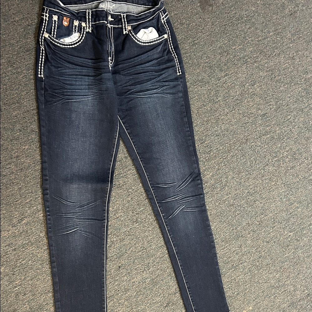 Navy Women's Skinny Jeans